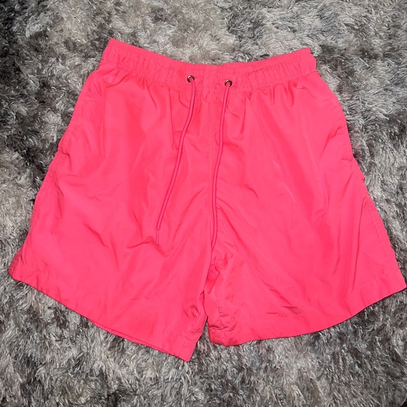 H&M Men’s swim shorts Small Pink - Picture 1 of 2